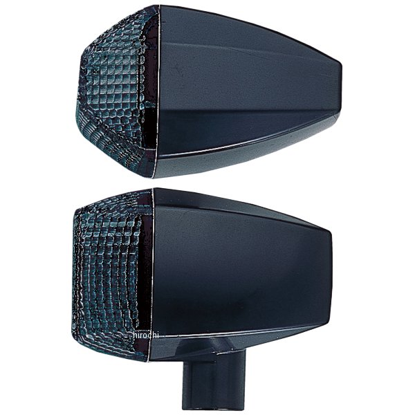 096063-06 ポッシュ POSH ウインカー 汎用 ZRタイプLED スタンダード シングル 2個 黒/スモーク