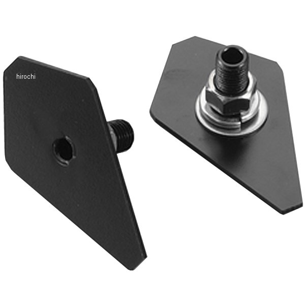 097011-ST ポッシュ POSH マウントステー 汎用 エアロLEDウインカー用 ジュエルタイプ 黒 2個セット