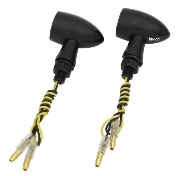 098098-06 ポッシュ POSH アルミMINIバレットLEDウインカー 黒