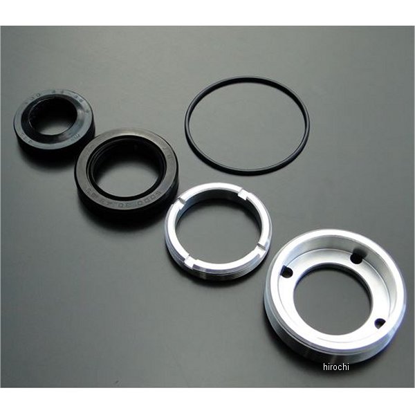 0981 ビーアールシー BRC 前後のホイール用強化リテーナー&ダストシールセット 5点 CB400F、CB350F