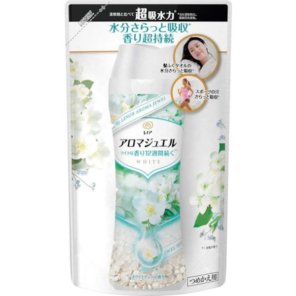 098320 382-2947 レノア アロマジュエル 香り付け専用ビーズ ホワイトティー 詰め替え 415mL