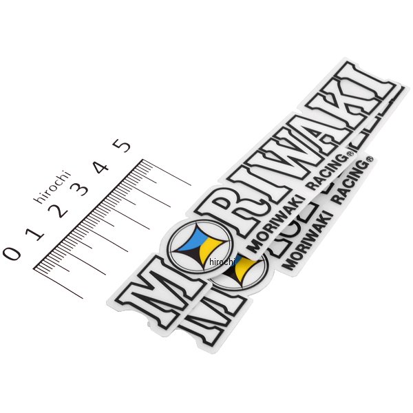 0S800-30000-40 モリワキ レーシング ステッカー 2枚入り