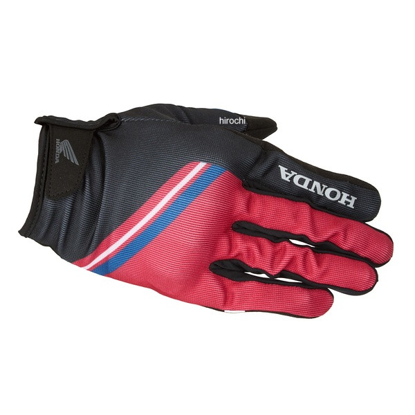 0SYEJ-86A-RLL ホンダ純正 アパレル ストライプメッシュグローブ レッド LL
