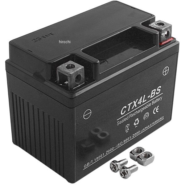 CTX4L-BS NBS バイクパーツセンター MFバッテリー 12V YTX4L-BS互換
