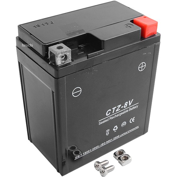 CTZ-8V NBS バイクパーツセンター MFバッテリー 12V YTX7L-BS互換