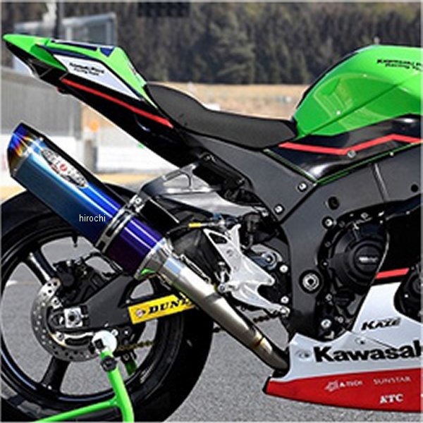 1002-B64-BL ビート BEET フルエキゾースト ナサートRエボリューション TYPE2 JSB 21年 ZX10R ブルーチタン