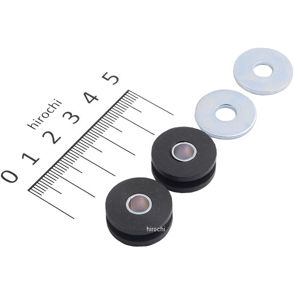 100202 ポッシュ POSH H型ラバー M6ボルト用 2個入り