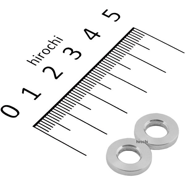 100206-10 ポッシュ POSH カラーセット 厚さ2mm 内径6mm 外径12.6mm 2個入り