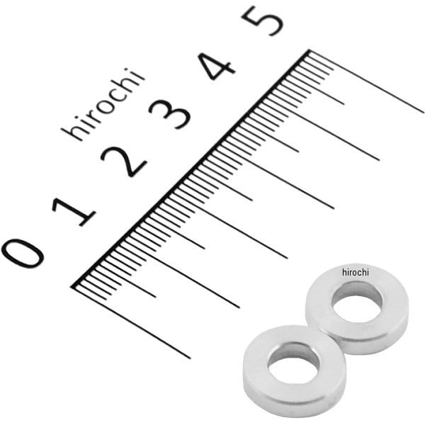 100306 ポッシュ POSH カラーセット 厚さ3mm 内径6mm 外径12.6mm 2個入り