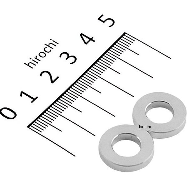 100308 ポッシュ POSH カラーセット 厚さ3mm 内径8mm 外径16.5mm 2個入り