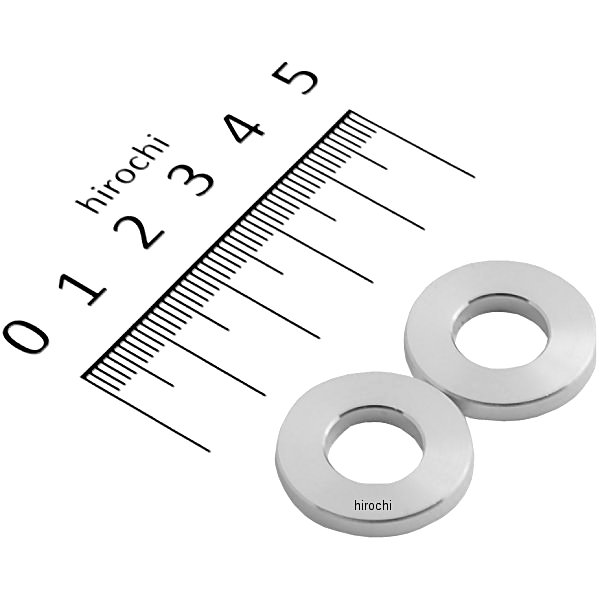 100310 ポッシュ POSH カラーセット 厚さ3mm 内径10mm 外径21.6mm 2個入り