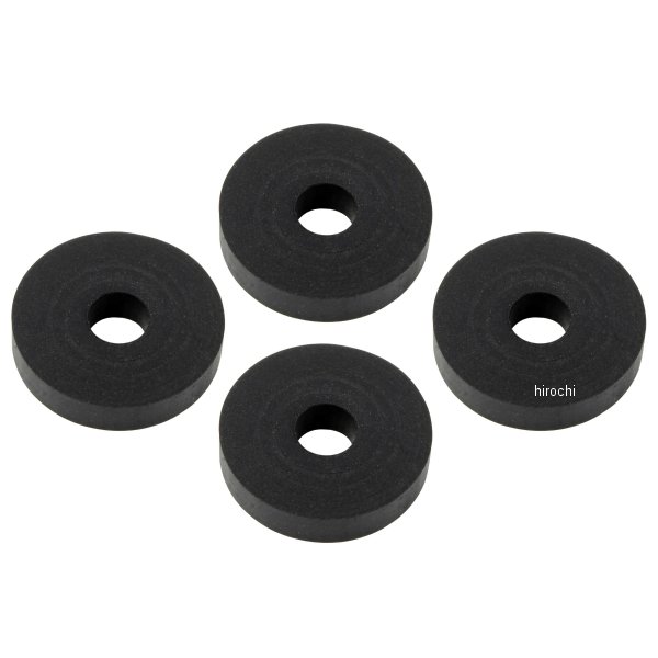 100401 ポッシュ POSH ラバーワッシャーセット 内径6mm 外径20mmx厚さ4mm 4個入り