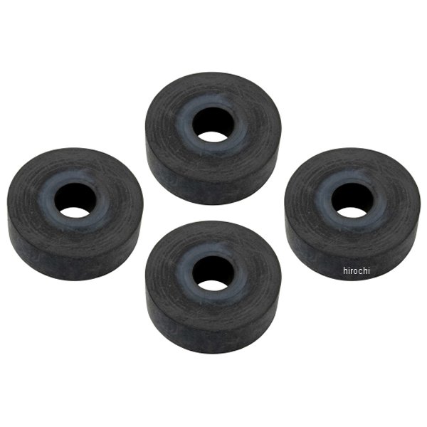 100404 ポッシュ POSH ラバーワッシャーセット 内径8mm 外径25mmx厚さ8mm 4個入り