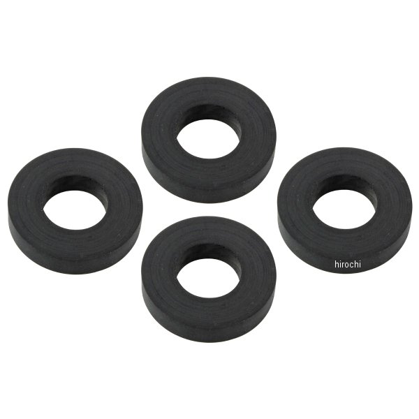 100405 ポッシュ POSH ラバーワッシャーセット 内径10mm 外径20mmx厚さ4mm 4個入り