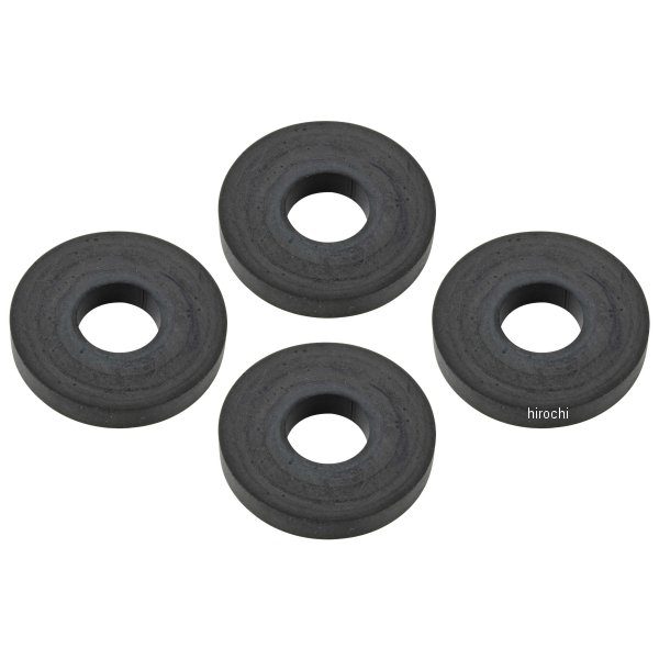 100406 ポッシュ POSH ラバーワッシャーセット 内径10mm 外径25mmx厚さ4mm 4個入り