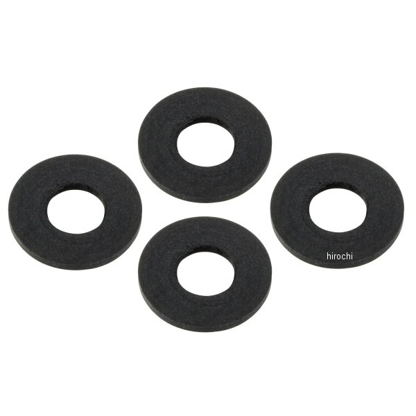 100409 ポッシュ POSH ラバーワッシャーセット 内径5mm 外径12mmx厚さ1mm 4個入り