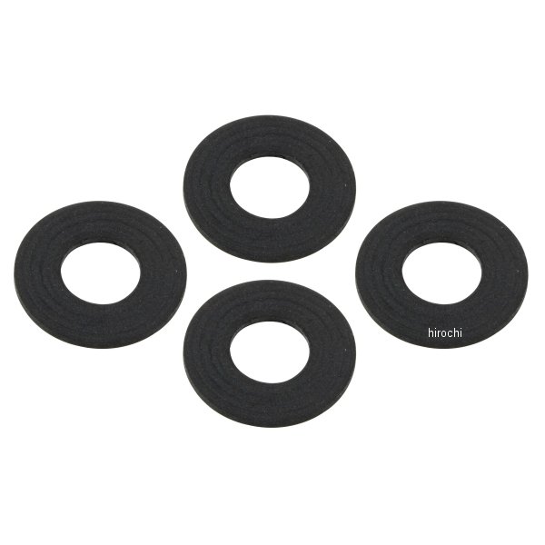 100411 ポッシュ POSH ラバーワッシャーセット 内径8mm 外径18mmx厚さ1mm 4個入り