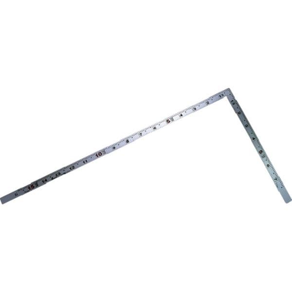 10045 816-3805 シンワ測定(株) シンワ 曲尺平ぴた シルバー1尺5寸裏面50cm併用目盛