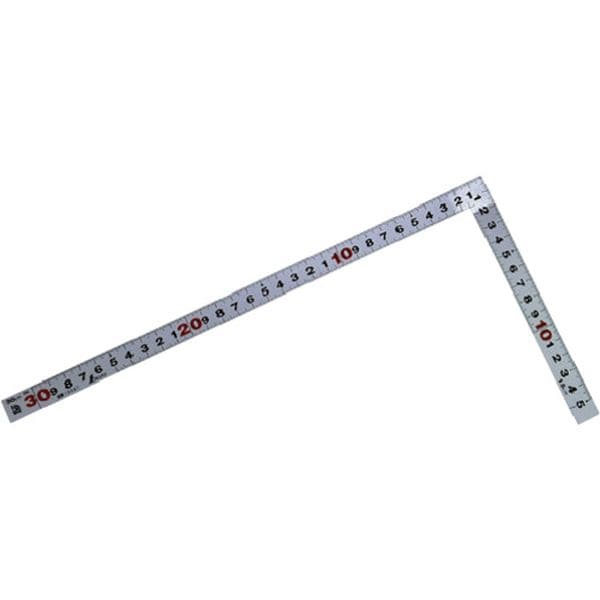 10047 816-3807 シンワ測定(株) シンワ 曲尺平ぴた シルバー30cm裏面1尺併用目盛