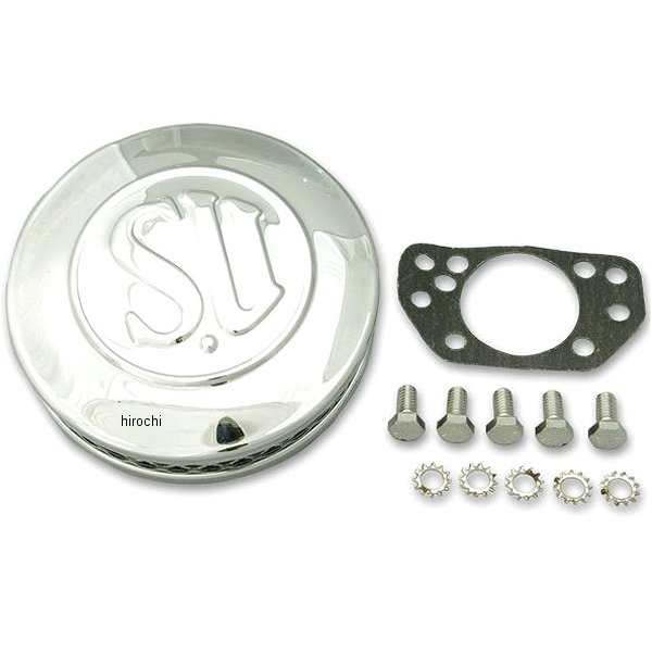 1010-0002 ガッツクローム SUキャブ用エアクリーナー薄型