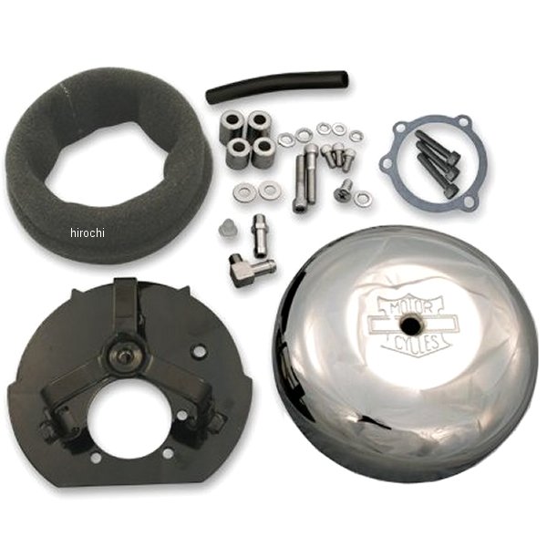 1010-0005S ガッツクローム 7インチラウンドエアクリーナー CVキャブ クローム