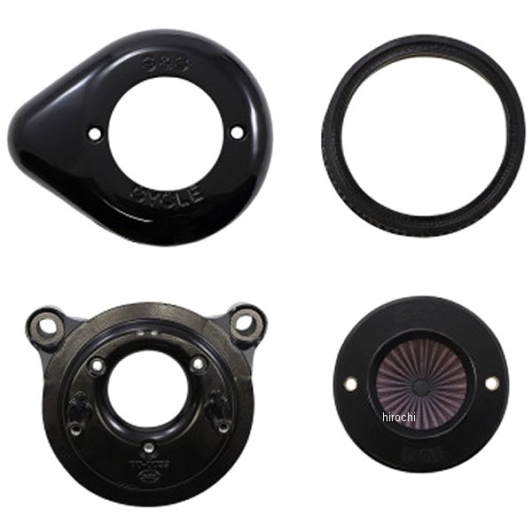 1010-2964 S&Sサイクル S&S CYCLE AIR CLEANER A-STNG 08-16B