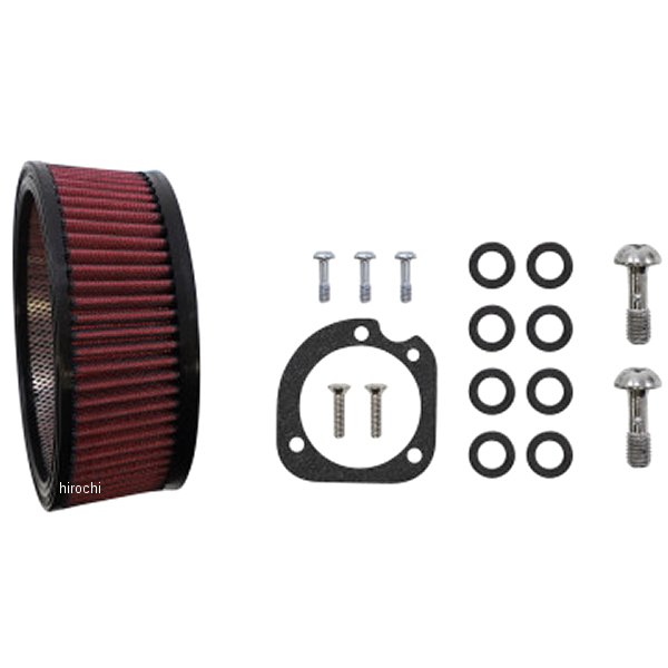 1010-2968 S&Sサイクル S&S CYCLE AIR CLEANER A-STNG 07-22B