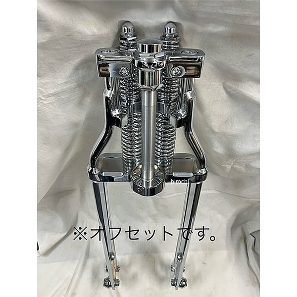 1022N 部品屋K&W オフセット スプリンガーフォーク －4インチ クローム