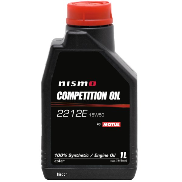 102507 モチュール MOTUL NISMO コンペティション 2212E 100%化学合成 4輪用エンジンオイル 15W-50 1リットル
