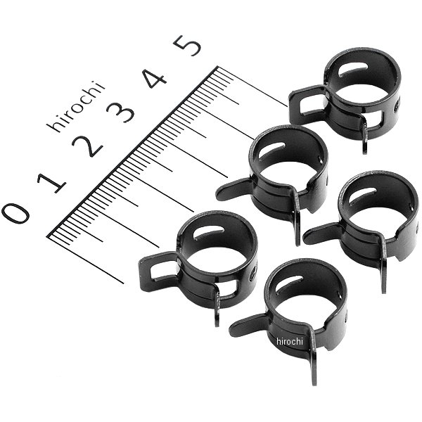 104-2317 キジマ ホースパワーバンド 13mm 黒 5個入り