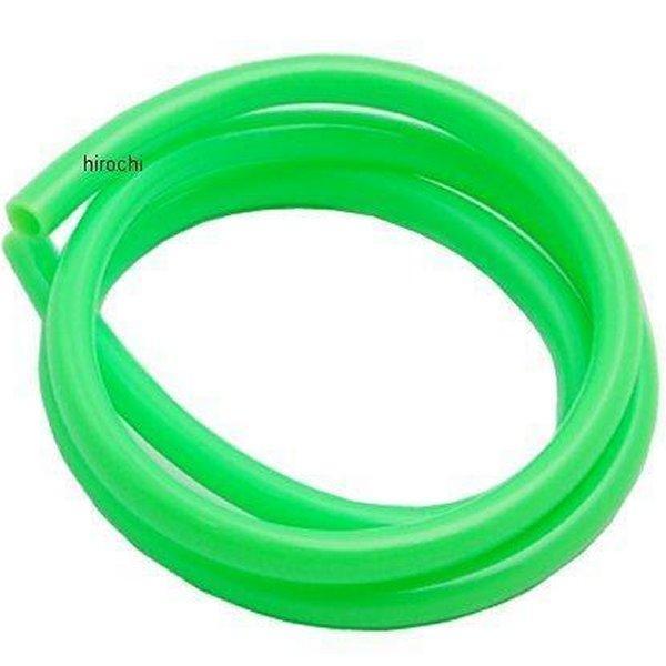 105-0876 キジマ 耐油ホース PVC製 内径 7mm/1m 緑