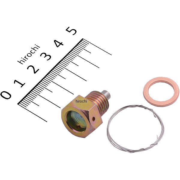 キジマ ワイヤーロック ドレンボルト M12mm P1.5mm L12mm