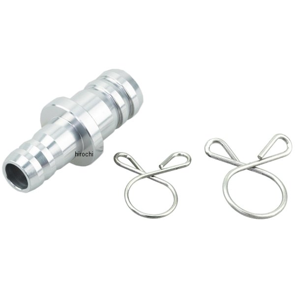 105-16614 キジマ ホース変換ジョイント 8mm-10mm シルバー