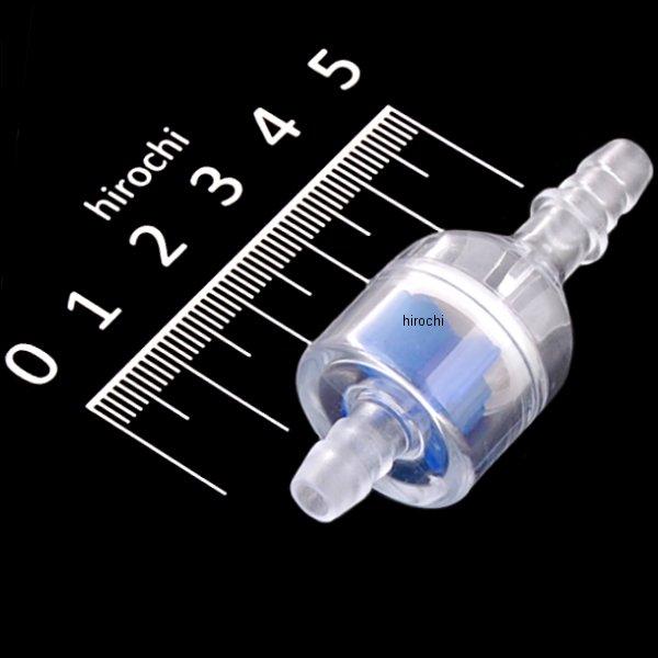 105-2202 キジマ ガソリンフィルター SUSメッシュ ホース内径6-6.5mm用 ブルー