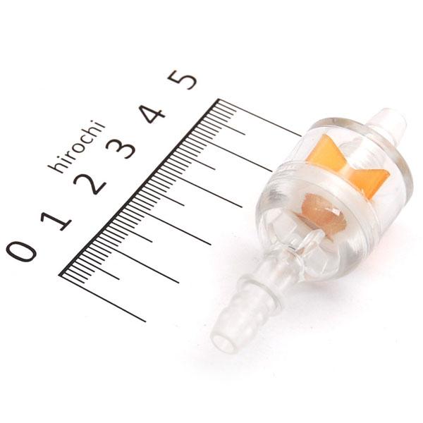 105-2204 キジマ ガソリンフィルター SUSメッシュ ホース内径6-6.5mm用 オレンジ