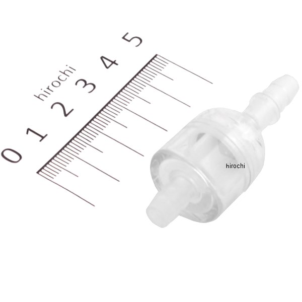 105-2206 キジマ ガソリンフィルター SUSメッシュ ホース内径6-6.5mm用 ホワイト