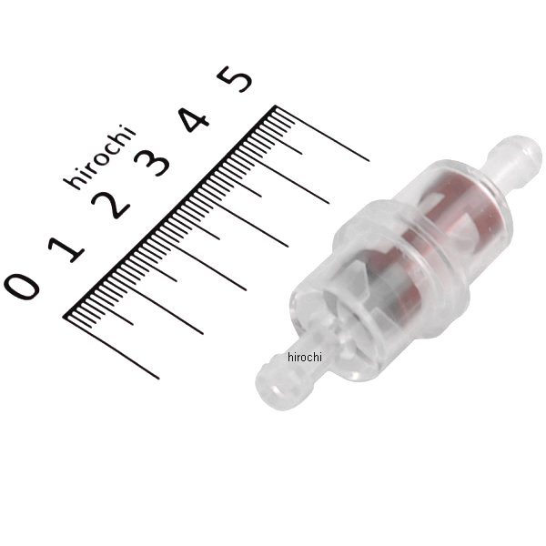 105-2231 キジマ ガソリンフィルター ナイロンメッシュ ホース内径6mm用レッド