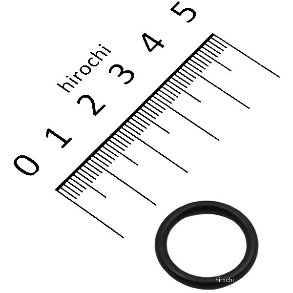 105-7043 キジマ オイルフィルター Oリング カワサキ 2.5mmx16mm