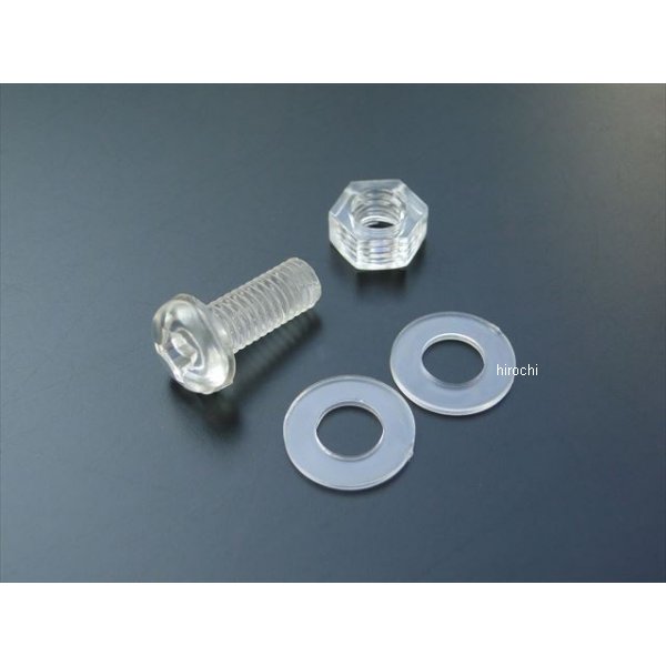 1056 ビーアールシー BRC ロケットカウル ハーフカウル用スクリーン取付用樹脂ボルト M6×15