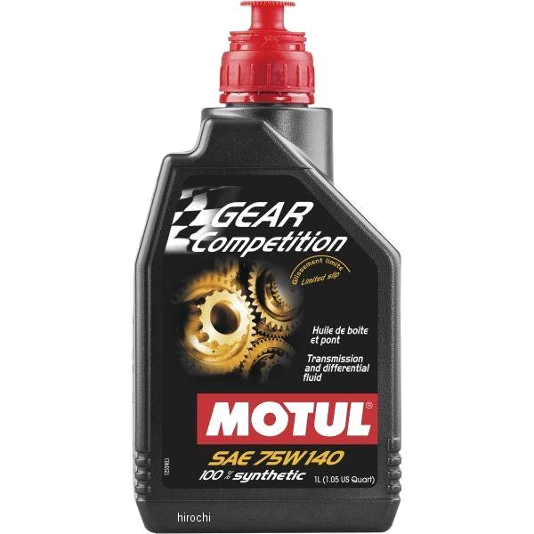 105779 モチュール MOTUL ギア コンペティション 100%化学合成 ギアオイル 75W-140 1リットル
