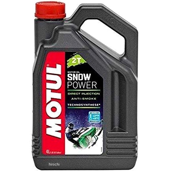 105888 モチュール MOTUL SNOW POWER 化学合成 2スト エンジンオイル 4リットル