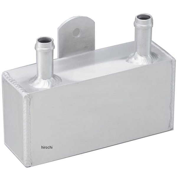 106-1152 キジマ オイルキャッチタンク 250cc アルミ/シルバー 角型