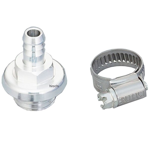 106-26614 キジマ ブリーザー取出し口 M20×10 P2.5 φ9 シルバー