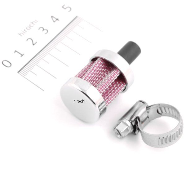 106-556 キジマ ブリーザーホースフィルター 取付外径9φ フィルター部25φ×47mm