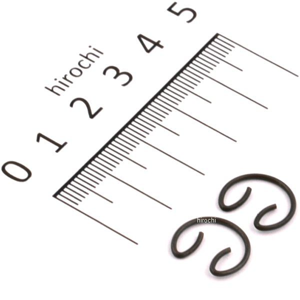 10615 デイトナ ビッグボアキット 補修部品 24710/10240/13057用 ピストンピンクリップ 2個φ12 NSR50