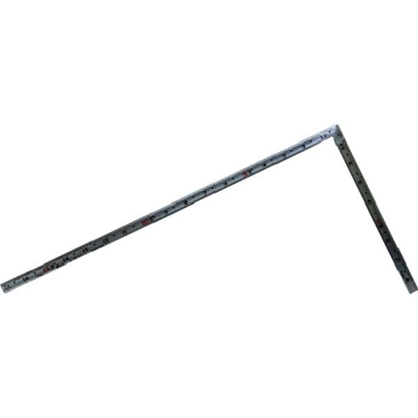 10645 816-3824 シンワ測定(株) シンワ 曲尺 同厚併用 シルバー1尺6寸裏面50cm 名作赤数字入