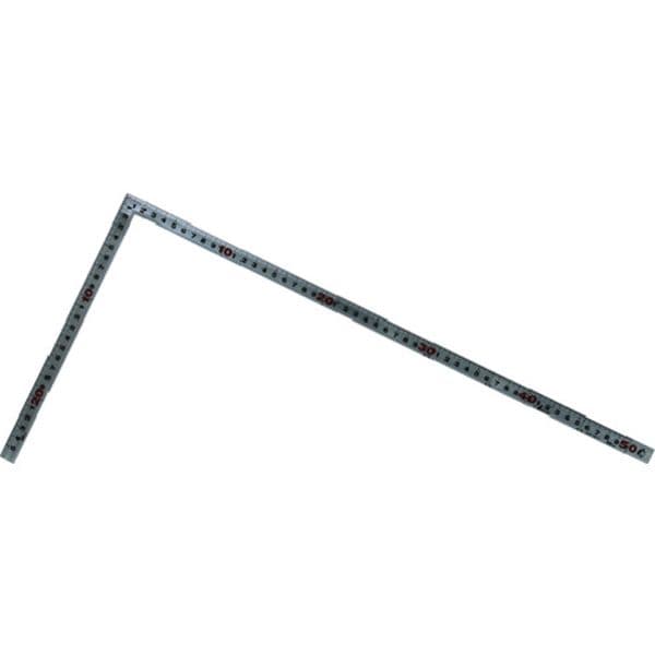 10677 816-3831 シンワ測定(株) シンワ 曲尺 シルバー50cm 日本一 左きき用大工用 裏面角目盛赤数字