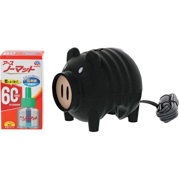 109217 405-3787 アース製薬(株) アース 液体蚊とり アースノーマット 蚊とり黒ブタ 60日セット