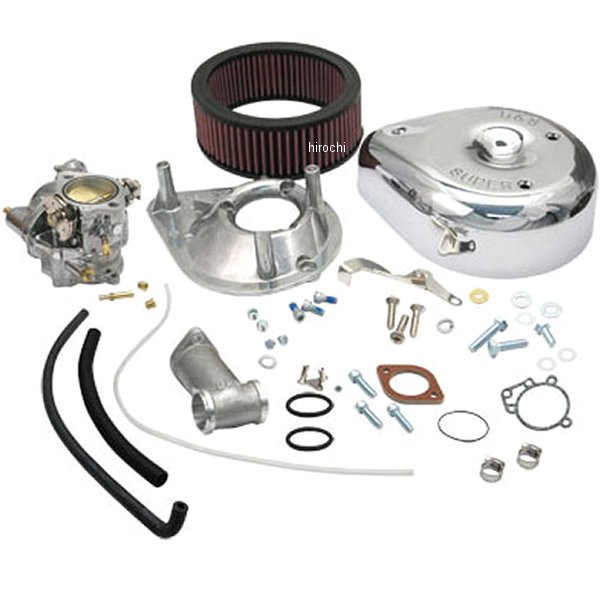 11-0401 ガッツクローム S&S Eキャブキット 55-65年 パンヘッド