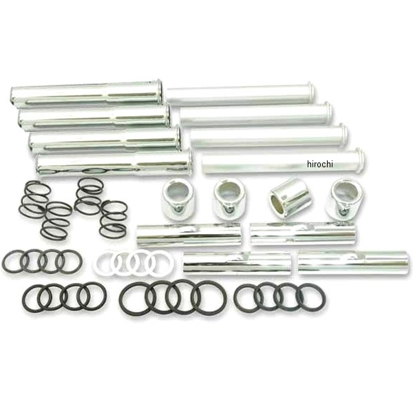 11-0901 ガッツクローム プッシュロッドカバーキット 79年-84年 ビッグツイン